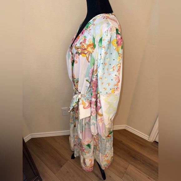 Eloquii Floral Wrap Maxi Dress – Size 20 - Picture 4 of 10